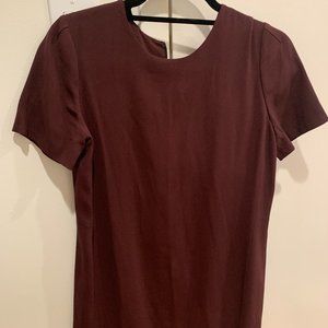 Babaton Maroon Dress (Aritiza)